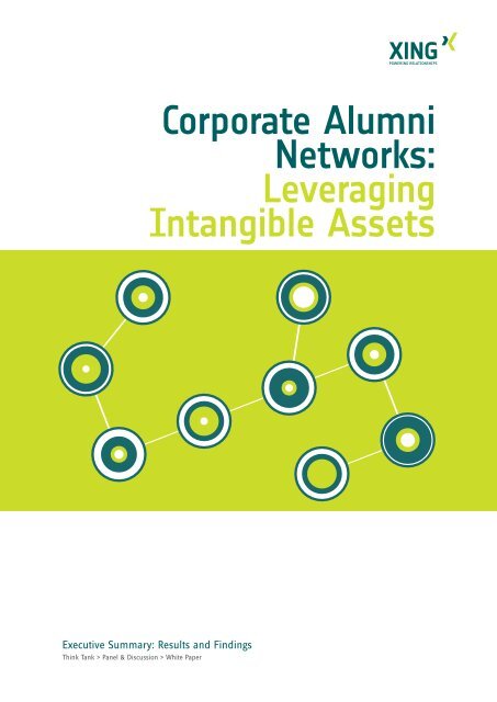 Corporate Alumni Networks: Leveraging Intangible Assets - Xing