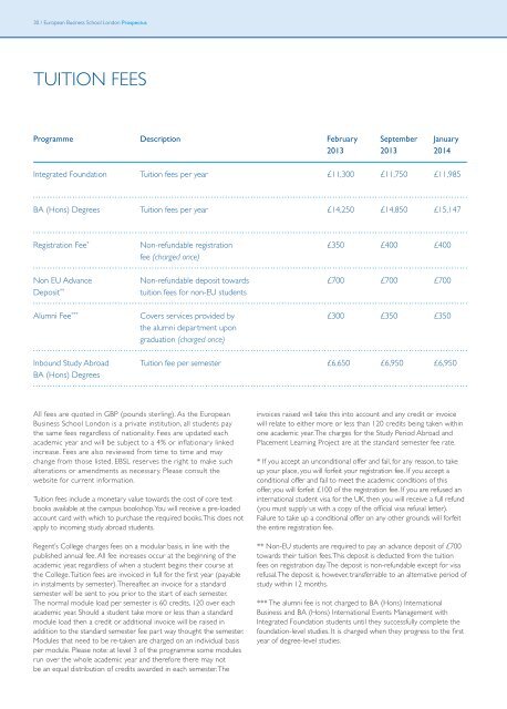 Download prospectus (as PDF) - The European Business School ...