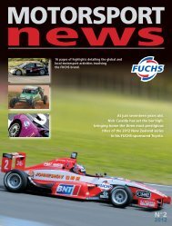 MOTORSPORT News - fuchs petrolub ag