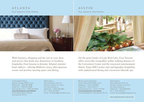 English - Four Seasons Hotels and Resorts