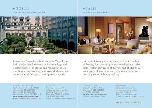 English - Four Seasons Hotels and Resorts