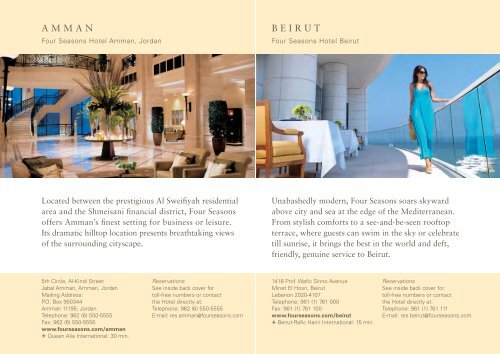 English - Four Seasons Hotels and Resorts