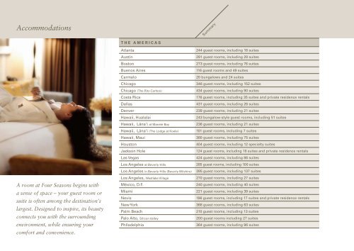 English - Four Seasons Hotels and Resorts