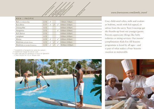 English - Four Seasons Hotels and Resorts