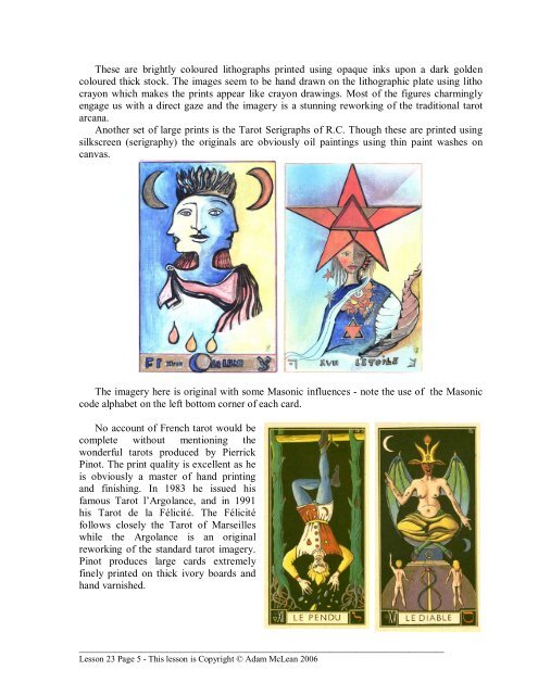 Adam McLean's Study Course On The Artwork And - The Alchemy ...