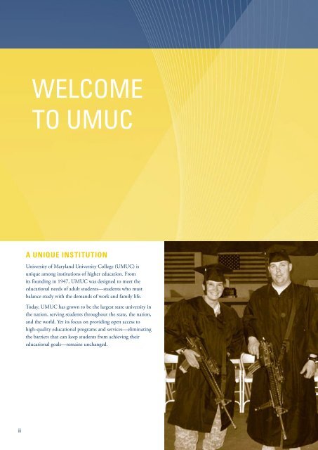 Undergraduate Catalog - UMUC Europe