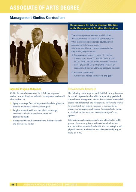 Undergraduate Catalog - UMUC Europe