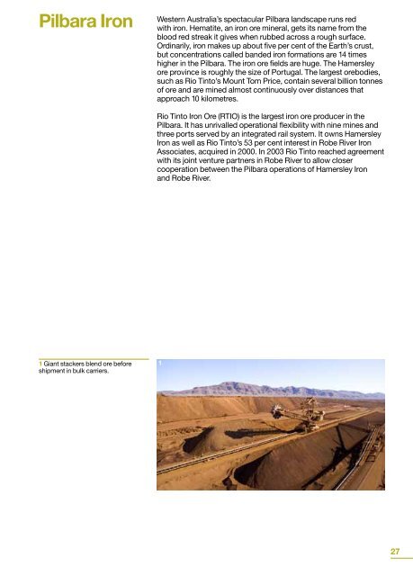 Corporate brochure - Diverse places (PDF 2.36 MB) - Rio Tinto