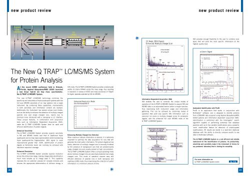 Issue 4 Summer 2002 - Applied Biosystems