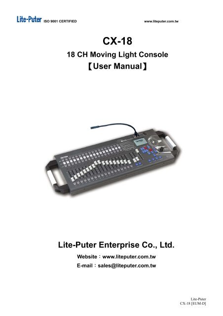 【User Manual】 Lite-Puter Enterprise Co., Ltd. - Notape