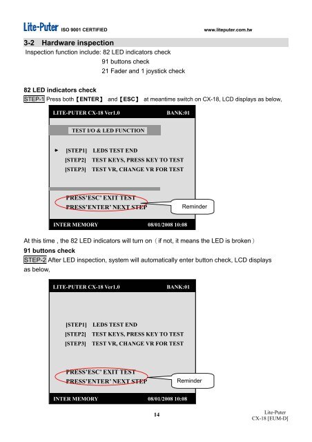 【User Manual】 Lite-Puter Enterprise Co., Ltd. - Notape