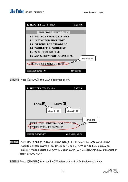 【User Manual】 Lite-Puter Enterprise Co., Ltd. - Notape