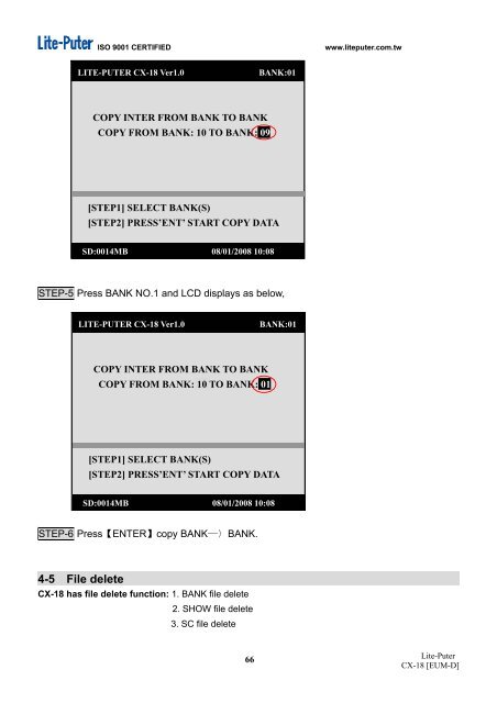 【User Manual】 Lite-Puter Enterprise Co., Ltd. - Notape