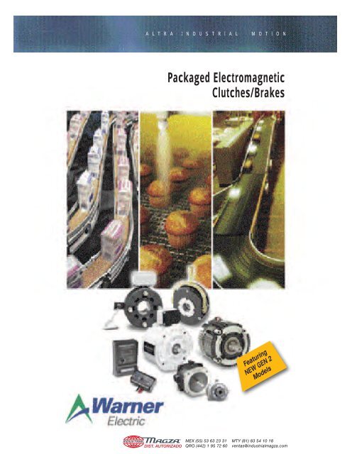 Packaged Electromagnetic Clutches/Brakes - industrial magza