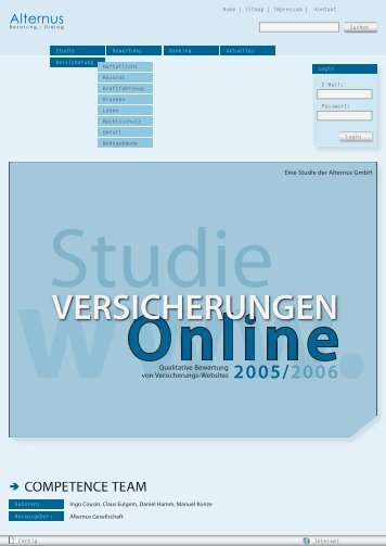 Zusammenfassung - Versicherungsmagazin