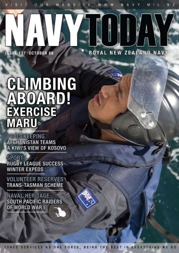 CLIMBING ABOARD! - Royal New Zealand Navy