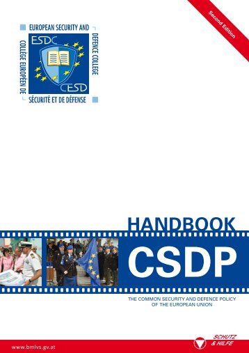 Handbook on CSDP - 2nd edition - Europa