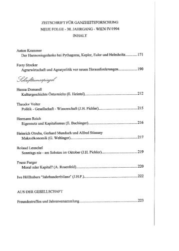 Der Harmoniegerlanke bei Pythagoras, Kepler, Euler und Helmholtz ...