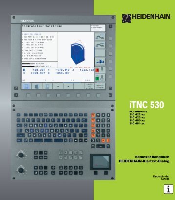 Benutzer-Handbuch iTNC 530 (340 422-xx) de - heidenhain