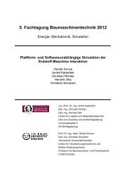 Plattform- und Softwareunabhängige Simulation ... - Baumaschine.de