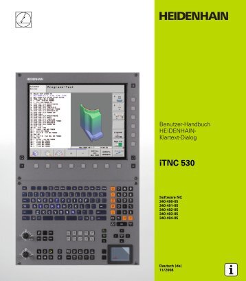 Benutzer-Handbuch iTNC 530 (340 422-xx) de - heidenhain