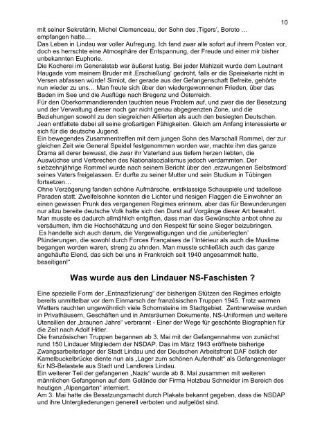 Skizzen NS-Zeit Lindau 1933 - 1945 - edition inseltor lindau