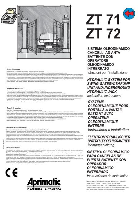 ZT 71 ZT 72 - Cyclon Engineering