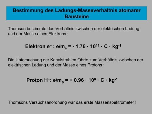 Allgemeine und Anorganische Chemie