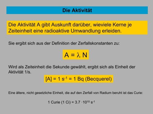 Allgemeine und Anorganische Chemie