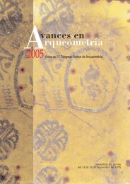 Avances en arqueometría 2005 - SAPaC