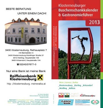 Buschenschankkalender 2013