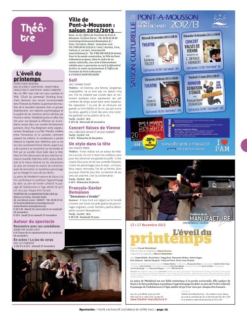 Mise en page 1 (Page 1) - Spectacles Publications