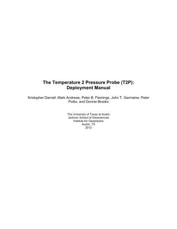 Common Data Acquisition System (CDAQ) - Institute for Geophysics