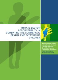 Private Sector Accountability in Combating the Commercial ... - Ecpat