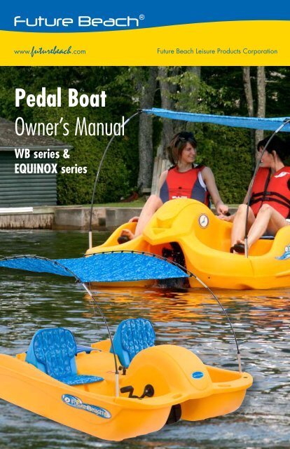 Pedal Boat Owner's Manual - Future Beach