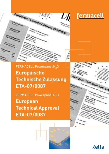 Europäische Technische Zulassung ETA-07/0087 ... - NBD-online