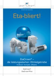 Eta-bliert! - ZEITLAUF antriebstechnik