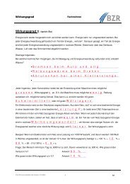 Wirkungsgrad η (sprich: Eta)