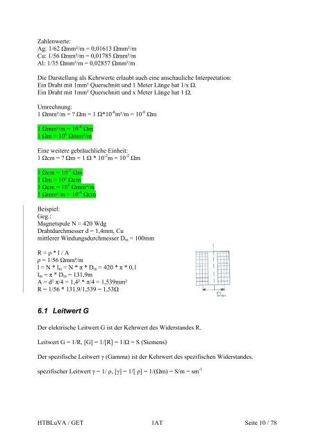 Grundlagen der Elektrotechnik (GET) - 1 - Albino Troll