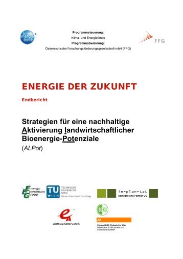 ENERGIE DER ZUKUNFT - EEG - Technische Universität Wien