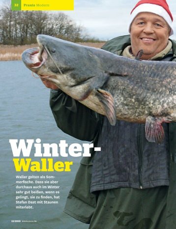 Esox 12/10: Winter-Waller mit Stefan Dast - Askari Angel-Forum