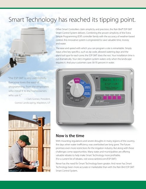 ESP-SMT Smart Control System - Rain Bird