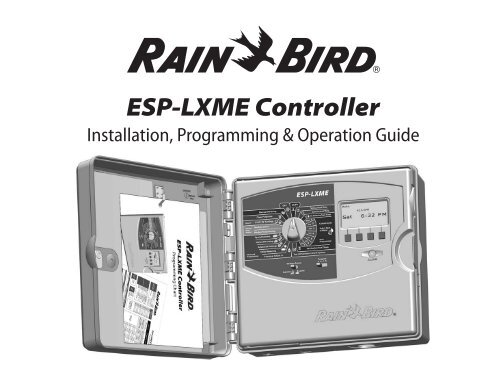 ESP-LXME Controller Installation/Operation Guide - Rain Bird