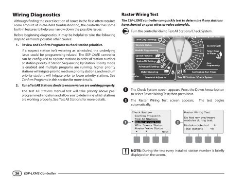 ESP-LXME Controller Installation/Operation Guide - Rain Bird