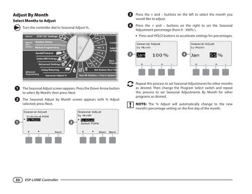 ESP-LXME Controller Installation/Operation Guide - Rain Bird