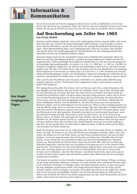 SAB Journal 2007 - Sportanglerbund Vöcklabruck