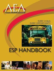 2012 ESP Handbook - Alabama Education Association