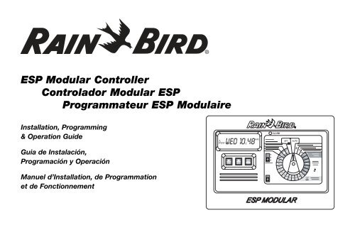 ESPMod Manual 7 - Rain Bird