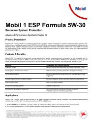 Mobil 1 ESP Formula 5W-30