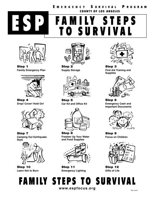 FAMILY STEPS TO SURVIVAL - CERT Los Angeles